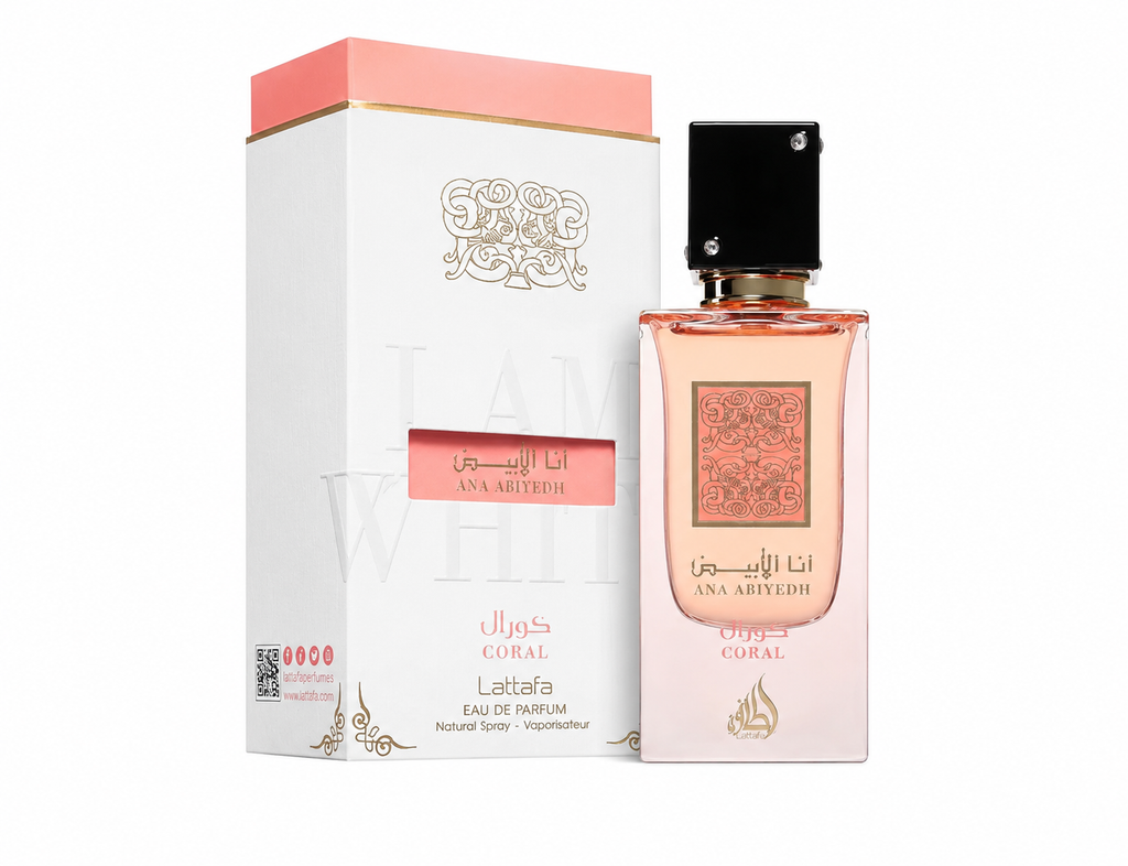 Lattafa Ana Abiyedh Coral Eau de Parfum 100ml