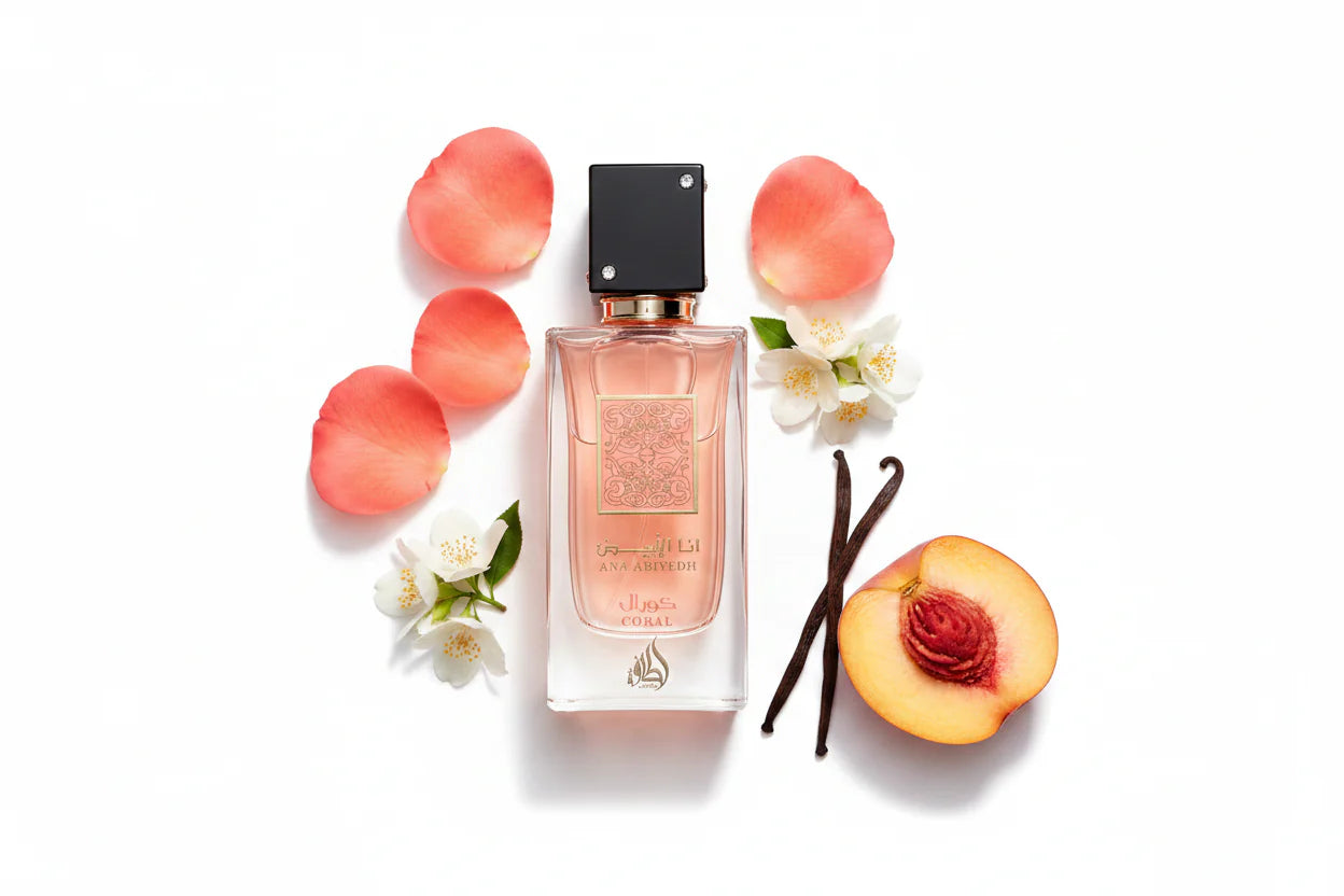 Lattafa Ana Abiyedh Coral Eau de Parfum 100ml